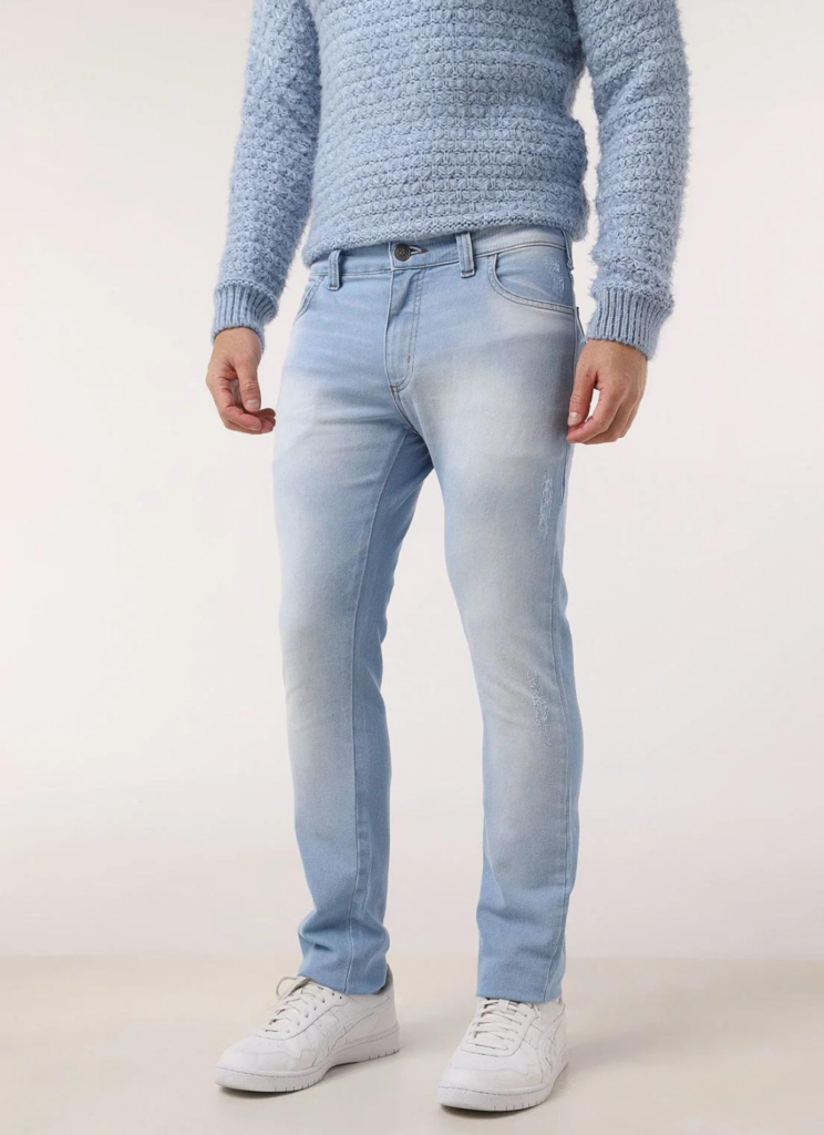 tipos de calça jeans masculina interna